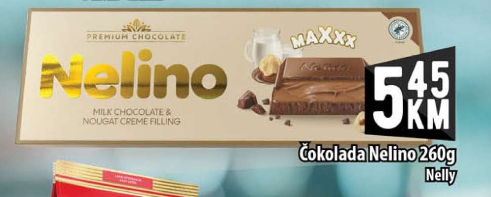 Čokolada Nelino 260g