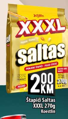 Štapići Saltas XXXL 270g