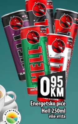 Energetsko piće Hell 250ml