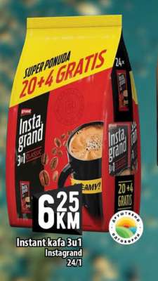 Instant kafa 3u1 Instagrand 24/1