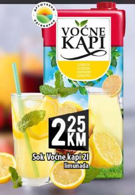 Sok Voćne kapi 2l