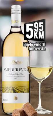 Bijelo vino Smederevka