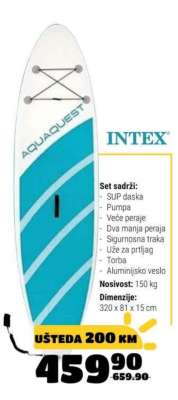 AQUAQUEST SUP daska
