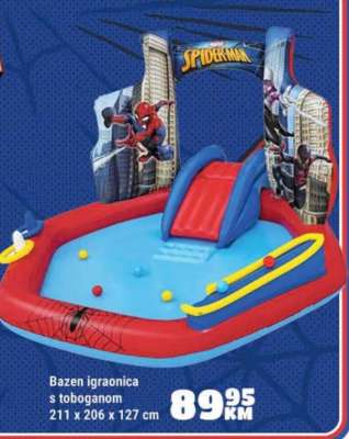 Bazen igraonica s toboganom