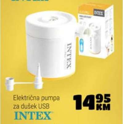 INTEX Električna pumpa za dušek USB