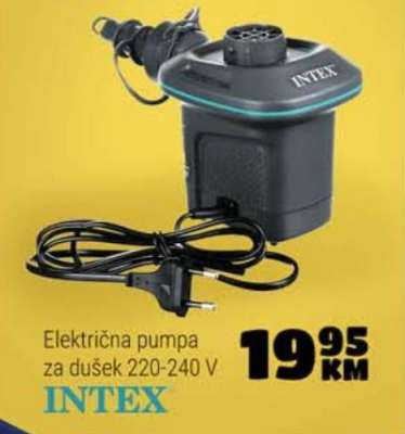 Električna pumpa za dušek 220-240 V
