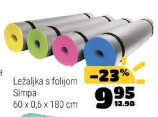 Ležaljka s folijom