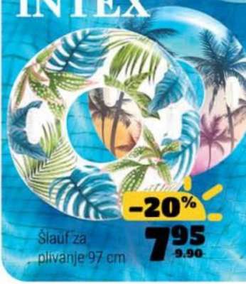 Šlauf za plivanje 97 cm