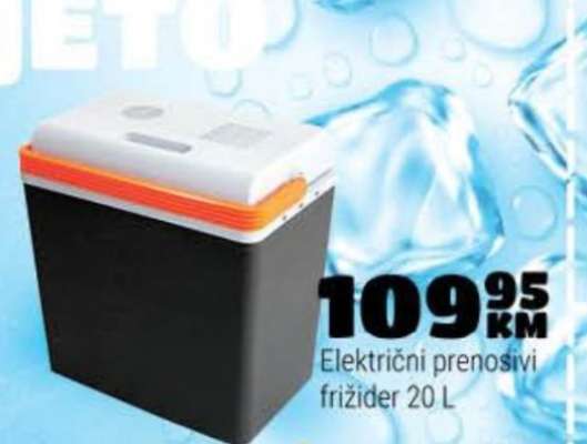 Električni prenosivi frižider 20 L