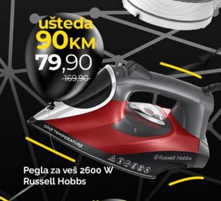 Pegla za veš 2600 W Russell Hobbs