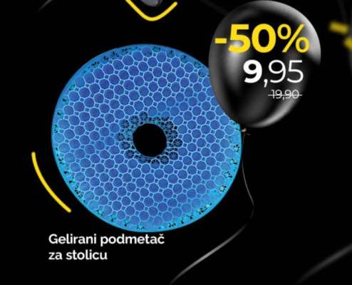 Gelirani podmetač za stolicu