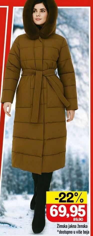 Zimska jakna ženska