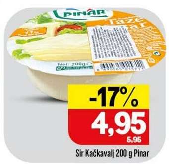 Sir Kačkavalj 200 g Pinar