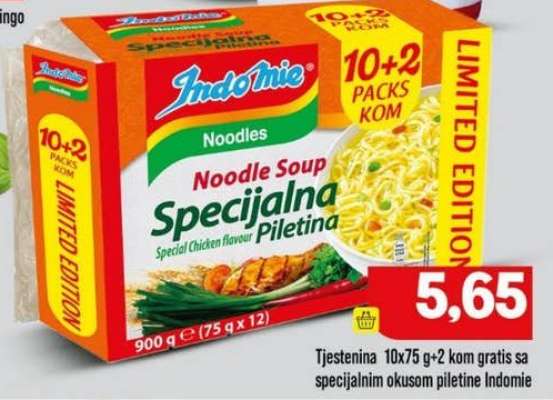 Indomie Noodle Soup Specijalna Piletina