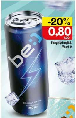 Energetski napitak 250 ml, Be