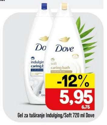 Dove Gel za tuširanje Indulging/Soft