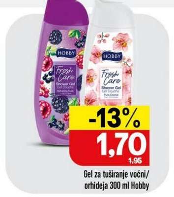 Hobby Fresh Care Gel za tuširanje