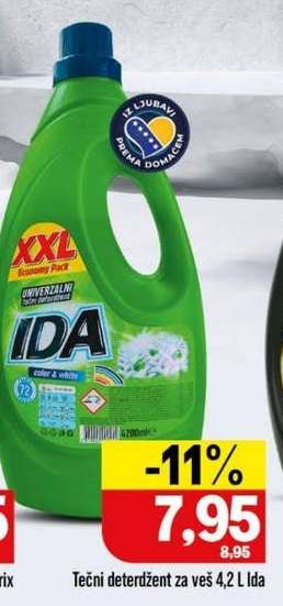 Tečni deterdžent za veš 4,2 L Ida