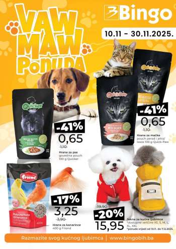 Bingo katalog - 10.11.2025. - 30.11.2025.