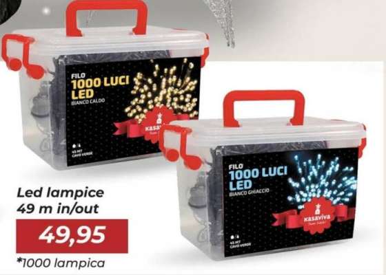 FILO 1000 LUCI LED