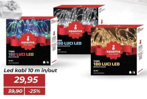 Led kabl 10 m in/out