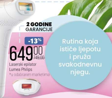 Laserski epilator Lumea Philips