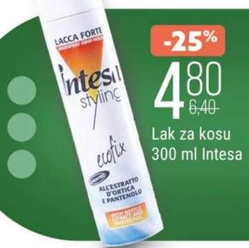Lak za kosu 300 ml Intesa