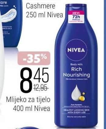 Mlijeko za tijelo 400 ml Nivea
