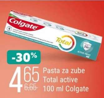 Pasta za zube Total active 100 ml Colgate
