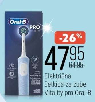 Električna četkica za zube Vitality pro Oral-B