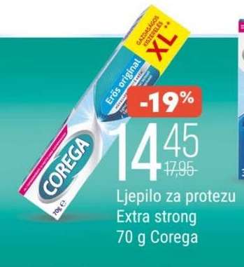 Ljepilo za protezu Extra strong 70 g Corega