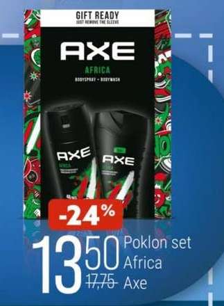 POKLON SET AFRICA AXE