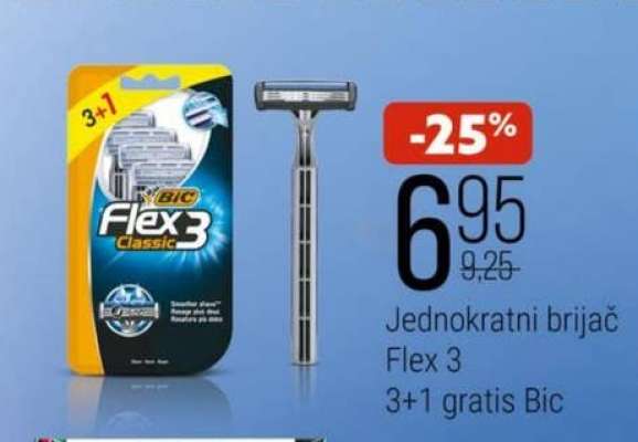 Jednokratni brijač Flex 3