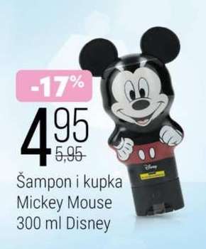Šampon i kupka Mickey Mouse