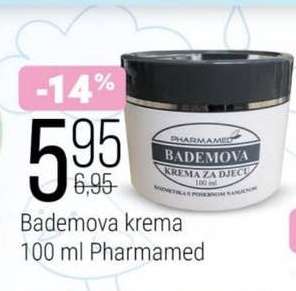 Bademova krema 100 ml Pharmamed