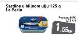 Sardine u biljnom ulju 125 g La Perla