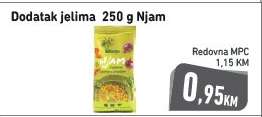 Dodatak jelima 250 g Njam