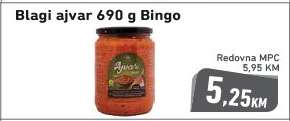 Blagi ajvar 690 g Bingo