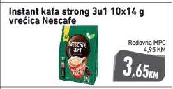 Instant kafa strong 3u1 10x14 g vrećica Nescafe