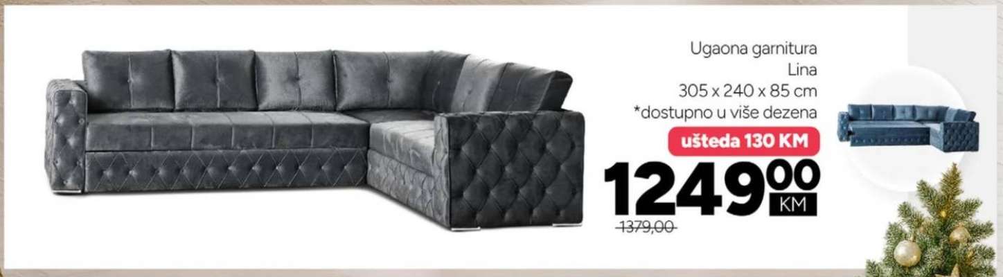 Ugaona garnitura Luna