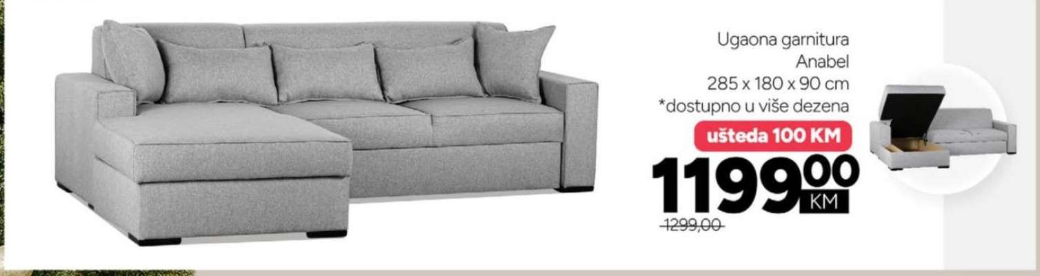 Ugaona garnitura Anabel