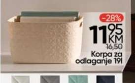 Korpa za odlaganje 19l