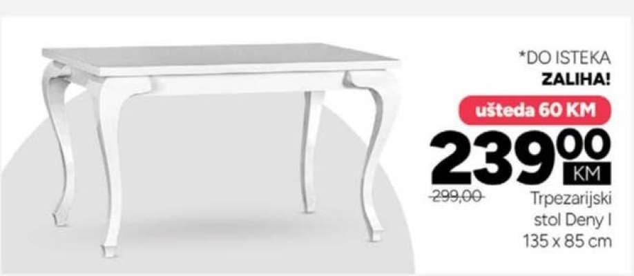 Trpezarijski stol Deny I