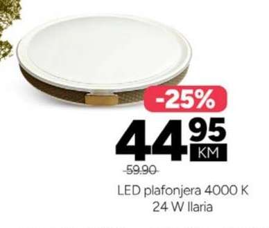 LED plafonjera 4000 K 24 W Ilaria