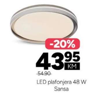 LED plafonjera 48 W Sansa