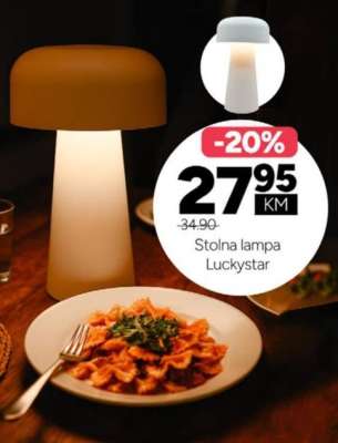 Stolna lampa Luckystar