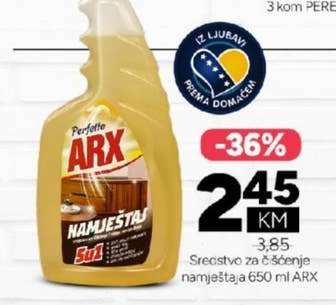 Sredstvo za čišćenje namještaja 650 ml ARX