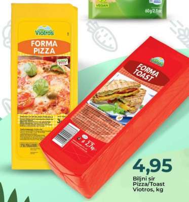 Biljni sir Pizza/Toast Viotros