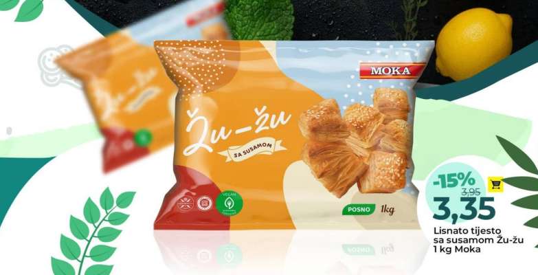 Lisnato tijesto sa susamom Žu-žu