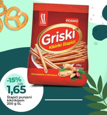 Griski Kikiriki štapići